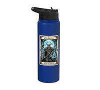 Valhalla Hijos de Odín Mitología nórdica vikinga Stainless Steel Insulated Water Bottle
