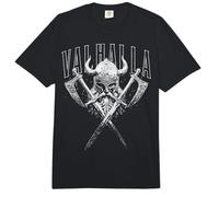 Valhalla Odín Thor Runas Casco Nórdico Guerrero Vikingo Comfort Colors Adult Heavyweight T-Shirt