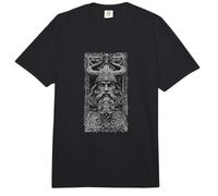 Valhalla Odín Thor Runas Casco Nórdico Guerrero Vikingo Comfort Colors Adult Heavyweight T-Shirt