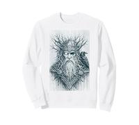Valhalla Odin Totentiere Cuervo Mitología nórdica Vikingo Sudadera