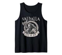 Valhalla Sons of Odín Runas Mitología nórdica Viking Nórdica Camiseta sin Mangas