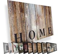 Valia Home Fußmatte - Muchos diseños - Alfombra atrapamugre para Interior y Exterior - Alfombra Antideslizante - Felpudo limpiapies - Diseño Home 60 x 80 cm