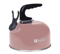 Valiant Hervidor portátil de camping en aluminio, 1 litro, color Rosa