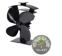 Valiant Premium IV Ventilador de Estufa y Termómetro Magnético Fireside Acces...