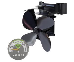 Valiant Remora Flue Pipe Stove Fan & Magnetic Stove Termómetro | Magnético