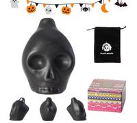 Valicaer Silbato azteca de la muerte, silbato de calavera para Halloween, más de 125 decibelios, auténticos gritos de sonido humano, perfecto para acampar y autodefensa, regalos para quienes lo tienen