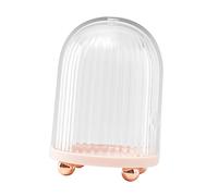 VALICLUD 1 Caja De Almacenamiento De Huevos De Belleza Color Rosa Para Maquillaje Esponja De Belleza Soporte Para Esponja De Belleza Organizador De Espuma Cosmética Almacenamiento De