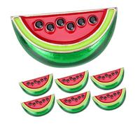 VALICLUD 1 Juego Broche Creativo De Sandía Juguetes De Bolas De Limon Alfileres De Seguridad De La Bufanda Broche Para Bufanda Bolsa De Aislamiento Bolsa De La Compra Aleación 7 Piezas