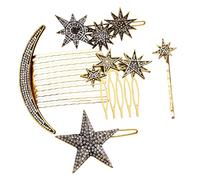 VALICLUD 1 Juego De Accesorios Retro Para El Cabello Pinzas Para El Cabello Joyas Para El Cabello Pasadores Para El Cabello De Boda Peine Lateral Para Boda Horquillas Para El Cabello
