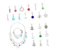 VALICLUD 1 Juego De Combinación De Pulseras Decoración Navideña De Moda Joyería Para Pequeños Joyería Para Niñas Pulseras De Navidad Joyería Para Niñas Medallón De La Tapa