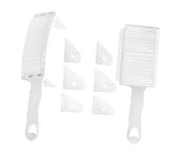 VALICLUD 1 Juego De Peine De Empuje Para Cortar El Cabello Peine Para Hombres De Posicionamiento Para Corte De Cabello Para Decoloración Plano Herramienta Portátil