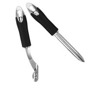 VALICLUD 1 Juego Descorazonadores De Pimientos Inoxidable Herramienta De Cocina Para Extraer Núcleos De Pimientos Y Verduras Diseño De Para Uso 2 Piezas