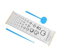 VALICLUD 1 Juego Gráfico de Infantil de Pared con Diseño Herramienta de Evaluación Visual para Medición y Conciencia Salud Ocular Casa