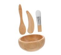 VALICLUD 1 Juego Máscaras Faciales con Accesorios de Cuidado de Kit Diy Mujeres Brocha y Cucharita