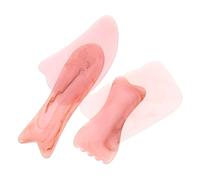 VALICLUD 1 Juego Tablero De Masaje Gua Para Raspado Herramienta De Cuidado Para Hombres Y Mujeres Portátil Y Multiusos Color Rosa Para Relajación Y Circulación Sanguínea 4 Piezas