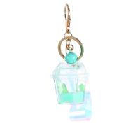 VALICLUD 1 llavero de acrílico con diseño de frutas líquidas, verde, 13x5x3cm, Novelty