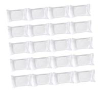 VALICLUD 1 Paquete Almohadillas desmaquillantes Hidratante lavar piel suave etiqueta facial seco desembolso de maquillaje almohadilla de limpieza de maquillaje tela no tejida blanco