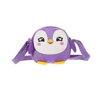 VALICLUD 1 Pc Bolsa De Mensajero Billetera para Niños Bolsa De Búho De Dibujos Animados Bandolera Bolso De Niña Animal Bolso Monedero Lateral para Niña Bebé Chica Cartero Poliéster