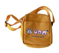 VALICLUD 1 Pc Bolso De Lona Mini Bandolera Pequeña Bolso De Hombro Minibolso Bandolera Cartera Cruzada Bandolera De Lona Pequeño Bolso De Estudiante Poliéster Bolso Diagonal Niño Casual