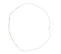VALICLUD 1 Pc Cadena De La Cintura Perforación Del Ombligo Cinturón De Cadena De Sol y Para Mujer Pulseras De Tobillo Para Mujer Tobillera De Oro Collar De Cadena Piedra De Color