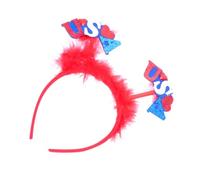VALICLUD 1 Pieza De Accesorios Para El De Los Niños Presenta América Diadema EeUu Aro Para El Cabello Niñas Accesorio Para El Cabello Para Niños Mesa Del 4 De Julio Para