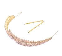 VALICLUD 1 Pieza De Tiara De Nupcial Para Mujer Diadema Elegante Para Boda Tocado Para Novia Dulce Despedida De Soltera Invitada Cumpleaños Realeza Ceremonia Princesa