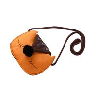 VALICLUD 1 Pieza Monedero nezeni Cosmetics Sling Bag Tarjeta identificativa Shoulder Bag Mini Cartera Bolsa de Mensajero de Dibujos Animados Bandolera de Dibujos Animados algodón Orange
