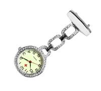 VALICLUD 1 Reloj de Bolsillo Plateado para, Reloj de Bolsillo Colgante de Cuarzo, Elegante Reloj de Bolsillo de Larga duración, Reloj de Bolsillo para teléfono, Bonito Soporte para teléfono,