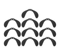 VALICLUD 10 Almohadillas para Puente Nasal Metálico para Gafas Deportivas Antideslizantes Soporte para Nariz para Gafas de Sol Accesorios para Ciclismo y Actividades al Aire Libre