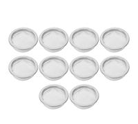 VALICLUD 10 Filtros para Moxibustión de Acero Inoxidable Reutilizables Malla Fina para Filtro de Bolsa Cedazo Lavable para Terapia Facial y Corporal 10 Piezas para Uso en Casa y Clínica