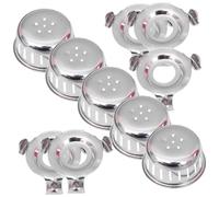 VALICLUD 10 Juegos Kit de Accesorios Antiobstrucción para Olla Presión Soportes y Cubiertas de Acero Inoxidable Repuestos Compatibles con Ollas de Aluminio Instalación Sencilla y Diseño