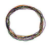 VALICLUD 10 Piezas cadena para el cuerpo con cuentas celebrations mothers day celebraciones body chain bailes collar delicado cuentas de cintura cadena de la cintura cinturón Rosario