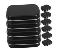 VALICLUD 10 Piezas Cajas de Hojalata Portátiles Pequeñas de Metal Rectangulares para Dulces Joyas y Artículos Pequeños Lata de Hojalata Portátil Dulces Uso Diario