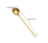 VALICLUD 10 Piezas Cucharón De Acero Inoxidable Cucharas Metalicas Para Helado Cuchara De Acero Inoxidable