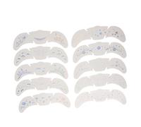 VALICLUD 10 Piezas Pegatinas Temporales de Facial con para Halloween Autoadhesivas Realistas y para Sensible Decoraciones Faciales para Disfraces y Cosplay