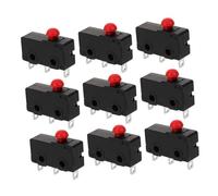 VALICLUD 10 piezas Unidades Microinterruptores Límite para Horno Microondas Interruptor de Acción Sensible Fácil Instalación para Electrodomésticos Compatible con Tv Ordenador y Control