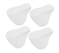 VALICLUD 100 piezas Bloqueadores de Calcetines de Cartón Blancos Insertos para Forma Soportes de Embalaje para Calcetines Invisibles y Bajos Herramienta Práctica para Organización y