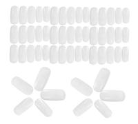 VALICLUD 100 Piezas Consejos Para Practicar Uñas Puntas De Exhibición De Colores Para Uñas Postizas De Práctica Casa o Salón