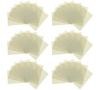 VALICLUD 100 Piezas papel absorbente de aceite toallita de película de aceite faciales con aceite rodillo de control de aceite papel secante de aceite facial fibra de lino Verde