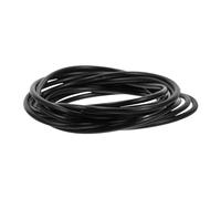 VALICLUD 100 Piezas Pulsera de Goma Hair Band Brazalete pulseiras Enlace Diademas para Mujeres ERAS Bandas Women Lazos para el Cabello joyería de Las niñas Gel de sílice Black
