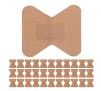 VALICLUD 100 Piezas Vendaje De Tela Elástica Para Nudillos Transpirable y Flexible Diseño En Forma De Alas Para Heridas Pequeñas y Protección De Dedos Unidades