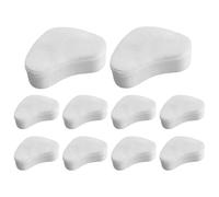 VALICLUD 1000 Piezas de Ojos Desechables para Cuidado Facial para Ojeras y Bolsas de Ojos para Diy y Práctico Material No Color Blanco