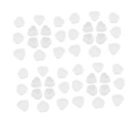 VALICLUD 100piezas Taza para Forma de Corazón Portapigmentos de Silicona con Base Accesorios para Artistas Portatintas de Silicona para Copas de Pigmento con Tapas de Corazón