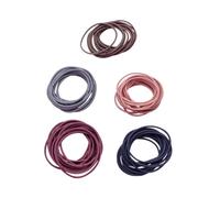 VALICLUD 100piezas Unidades de Coleteros Elásticos sin Costuras Pelo Gomitas Pelo de Alta Elasticidad Coletero para Mujer y Niña