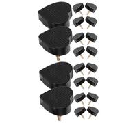 VALICLUD 10pares Heart-shaped Heel Tips for High Heels Replacement Caps for Shoe Repair Practical and Stylish