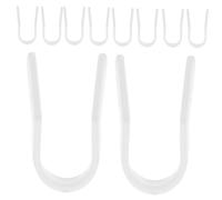 VALICLUD 10pcs Corrector De La Nariz Corrector Para El Puente De La Nariz Pelimeo Y Herramientas De Belleza Enderezadas De Forma Para Levantar Y Forma A Los Clips De Plástico