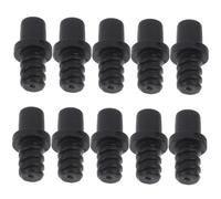 VALICLUD 10piezas Accesorios para Varillas De Escobillero Punta Roscada Adaptador De Mango De Conector para Cabezales De Cepillos De Inodoro para Escobillero De Baño