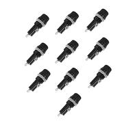 VALICLUD 10Piezas Tenedor de Fusibles Panel Eléctrico Fusibles Negros para Luces Resistente Calor y Protección contra Agua y Polvo