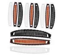 VALICLUD 12 Horquillas Para El Pelo Peines Pinzas Para El Pelo Pinzas Tipo Banana Para Cabello Grueso Tipo Banana Para Cabello Grueso Para Coletas a