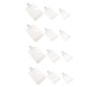 VALICLUD 12 piezas Almacenamiento para Loción de Viaje con Boca de Succión Bolsas para Emulsión Líquida sin Fugas Aptas para Gel de Ducha y Cuidado